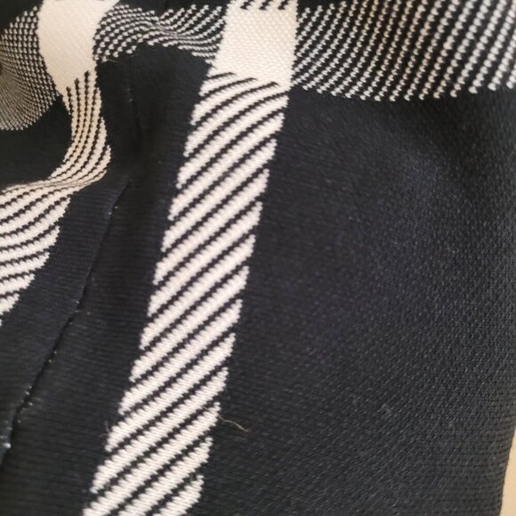 Commense Womens Sweater Plaid Knit Dress XL Stretchy Comfy‎ Preppy Office Career - Picture 10 of 10